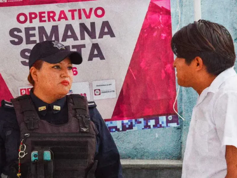SSC Puebla reporta 13 arrestos diarios y rescate de cinco extranjeros en Semana Santa 2026