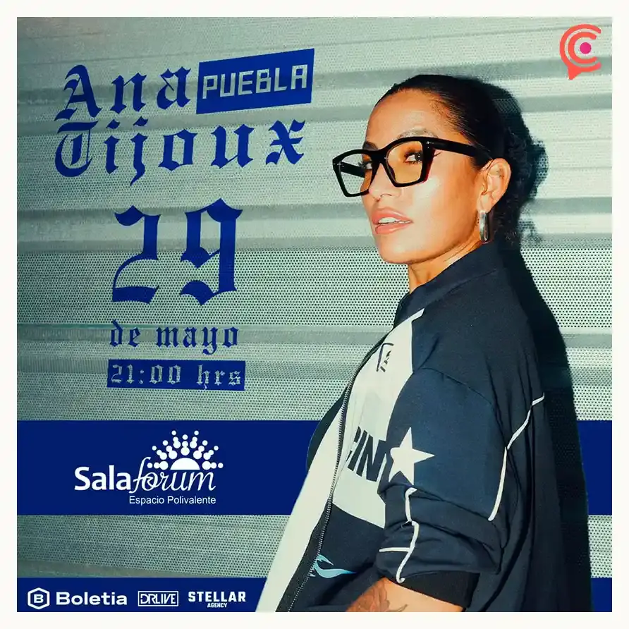 Ana Tijoux anuncia concierto en Puebla; sede y costo de boletos  