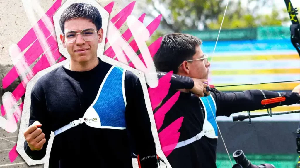 Juan Pablo Téllez, listo para debutar en el Campeonato Mundial de Tiro con Arco 2026