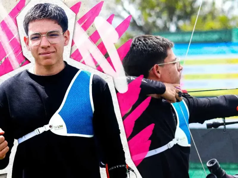 Juan Pablo Téllez, listo para debutar en el Campeonato Mundial de Tiro con Arco 2026