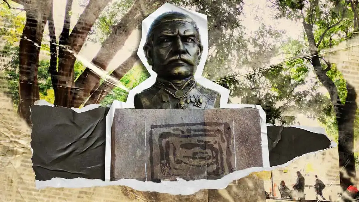 Retiran placas de bustos del Paseo Bravo luego de que exhibieran errores ortográficos