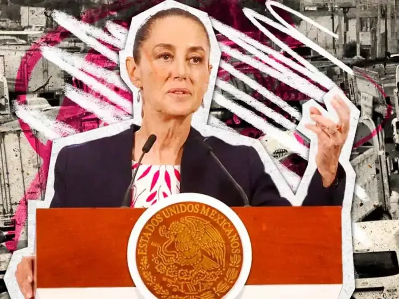 Claudia Sheinbaum minimiza megabloqueo promovido por transportistas y calla tras desalojo del Arco Norte