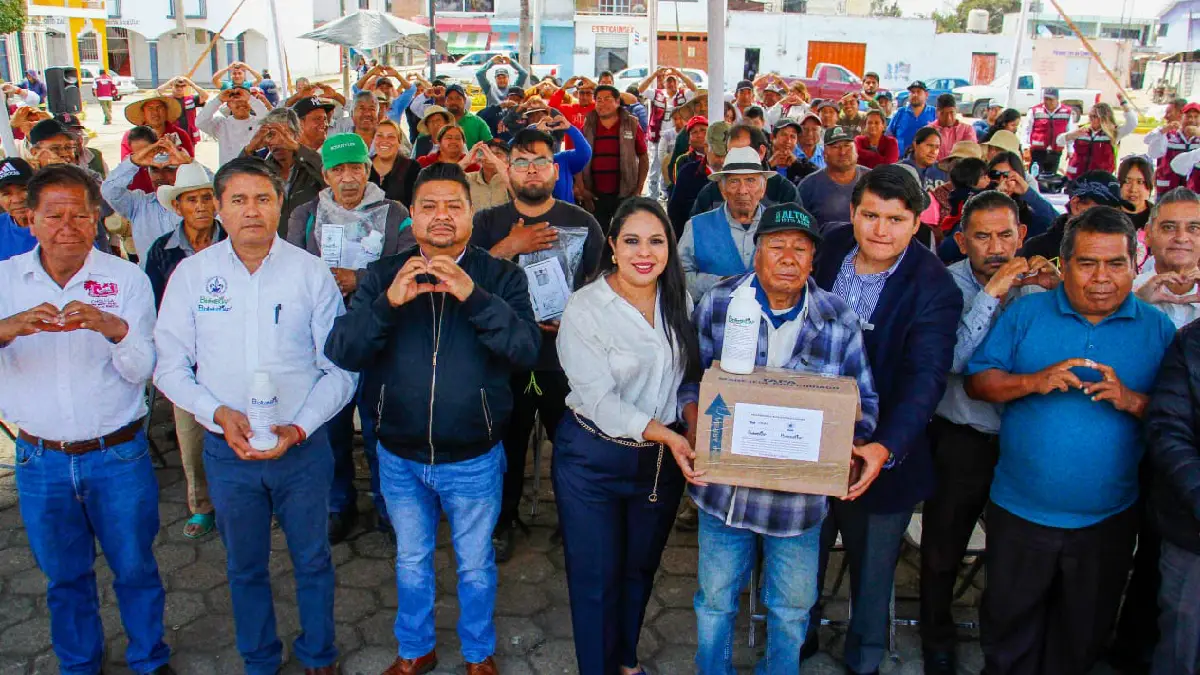Impulsa Tonantzin Fernández el programa “Sembrando el Futuro” en beneficio del campo