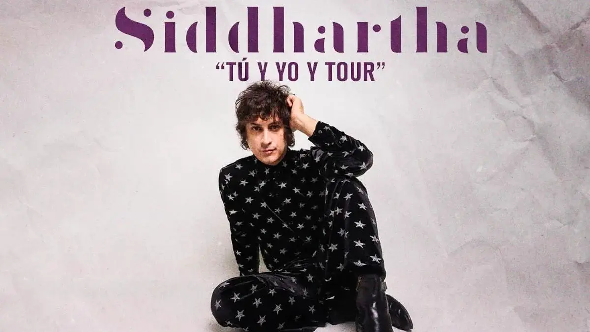 Siddhartha anuncia concierto en Puebla con su gira “Tú y Yo Tour” 2026