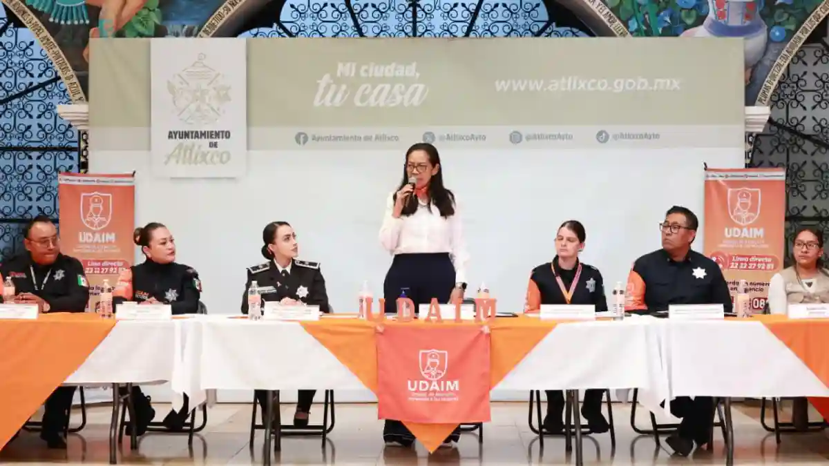 Ariadna Ayala encabeza Mesa de Prevención de Violencias Contra las Mujeres en Atlixco
