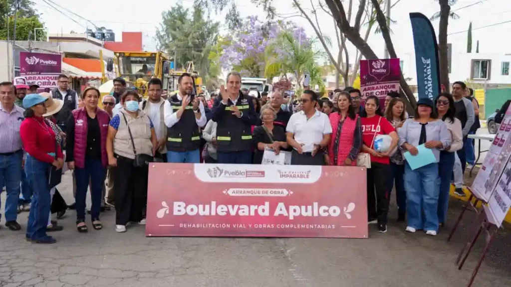 Arranca Pepe Chedraui trabajos de rehabilitación vial en Bulevar Apulco