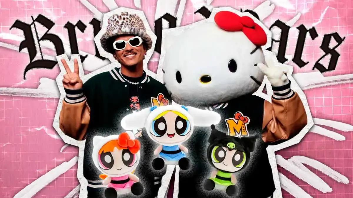 Hello Kitty lanza colección con Bruno Mars y colaboración con Las Chicas Superpoderosas llega a Amazon