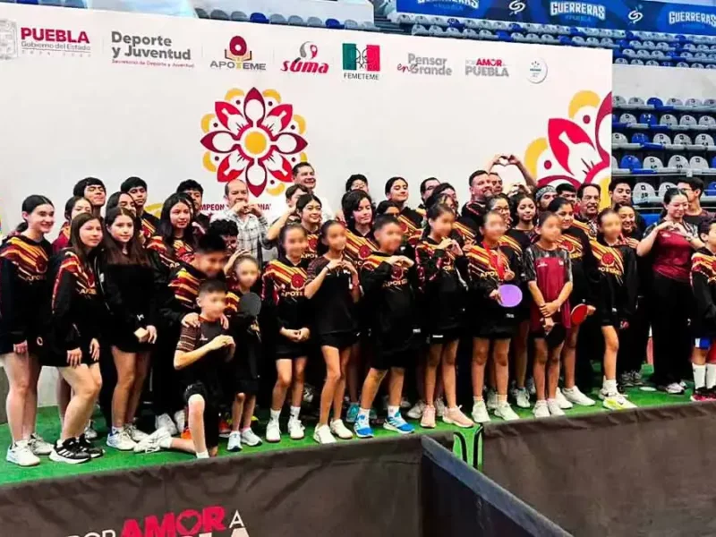 Inauguran el campeonato nacional de Tenis de mesa Apoteme 2026; 21 estados participan