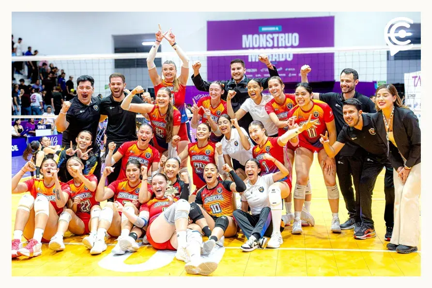 Coronelas ganan en Jalisco y se adelantan en la final de la Liga de Voleibol