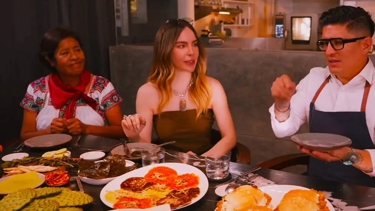 Belinda disfruta experiencia culinaria en Puebla y elogió la riqueza de la cocina local