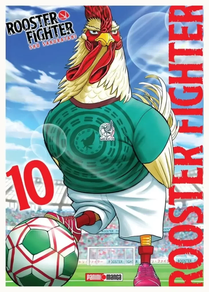 Rooster Fighter lanza portada especial con Keiji vestido de la Selección Mexicana