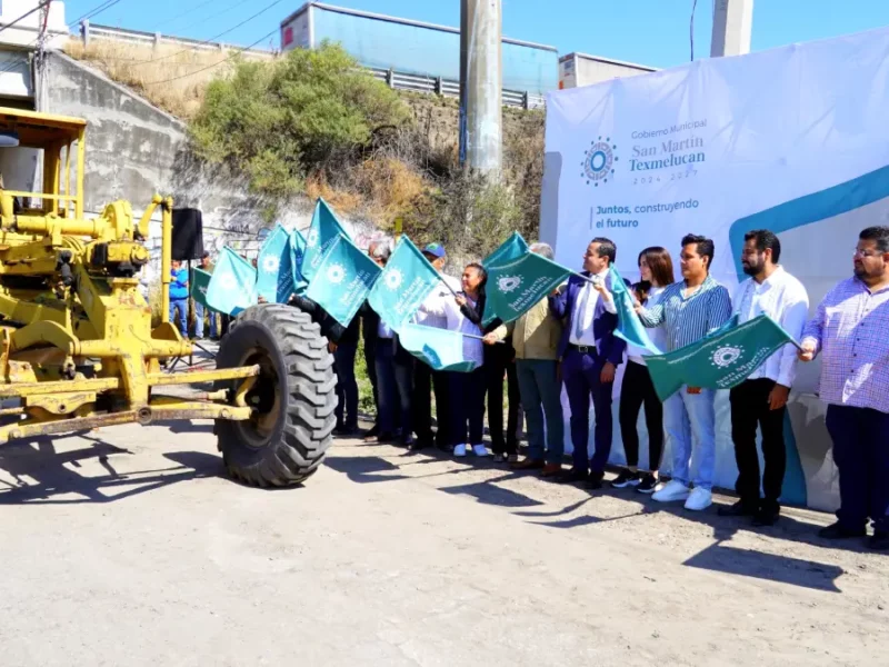 Con inversión superior a los 8.3 mdp, gobierno de Texmelucan inicia pavimentación de la calle Puebla en Temaxcalac