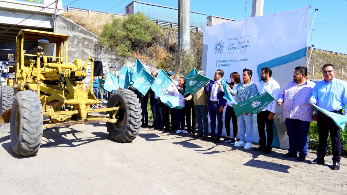 Con inversión superior a los 8.3 mdp, gobierno de Texmelucan inicia pavimentación de la calle Puebla en Temaxcalac