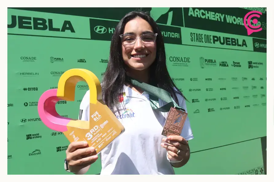Delegación Mexicana concluye el Mundial de Tiro con Arco Puebla 2026 con tres medallas