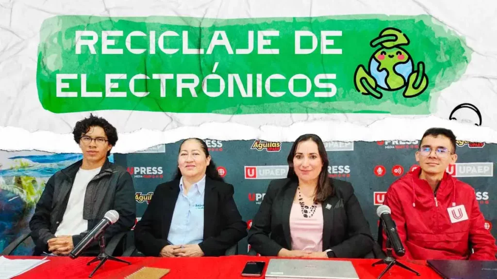 Upaep y Fundación Salva al Mar presentan campaña de reciclaje de electrónicos con causa