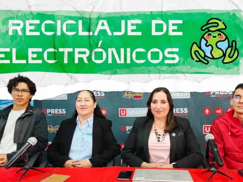 Upaep y Fundación Salva al Mar presentan campaña de reciclaje de electrónicos con causa