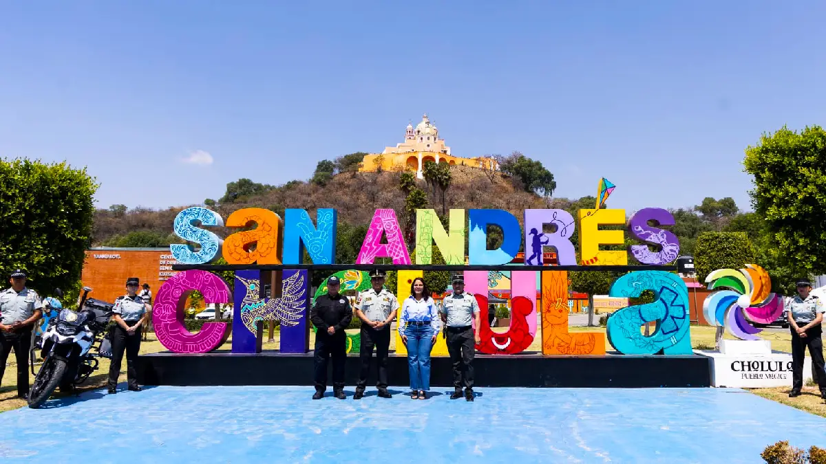 Se suma Ayuntamiento de San Andrés Cholula al operativo “Semana Santa Segura 2026” en coordinación con la Guardia Nacional