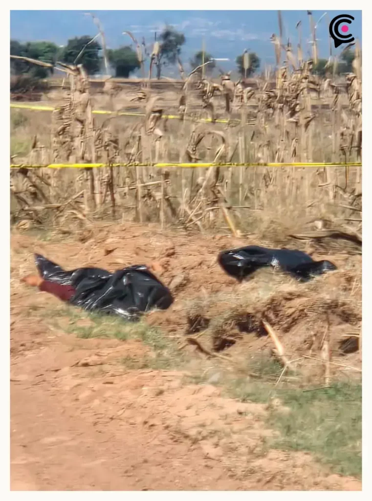 Encuentran cuerpo embolsado en camino de terracería en Coronango