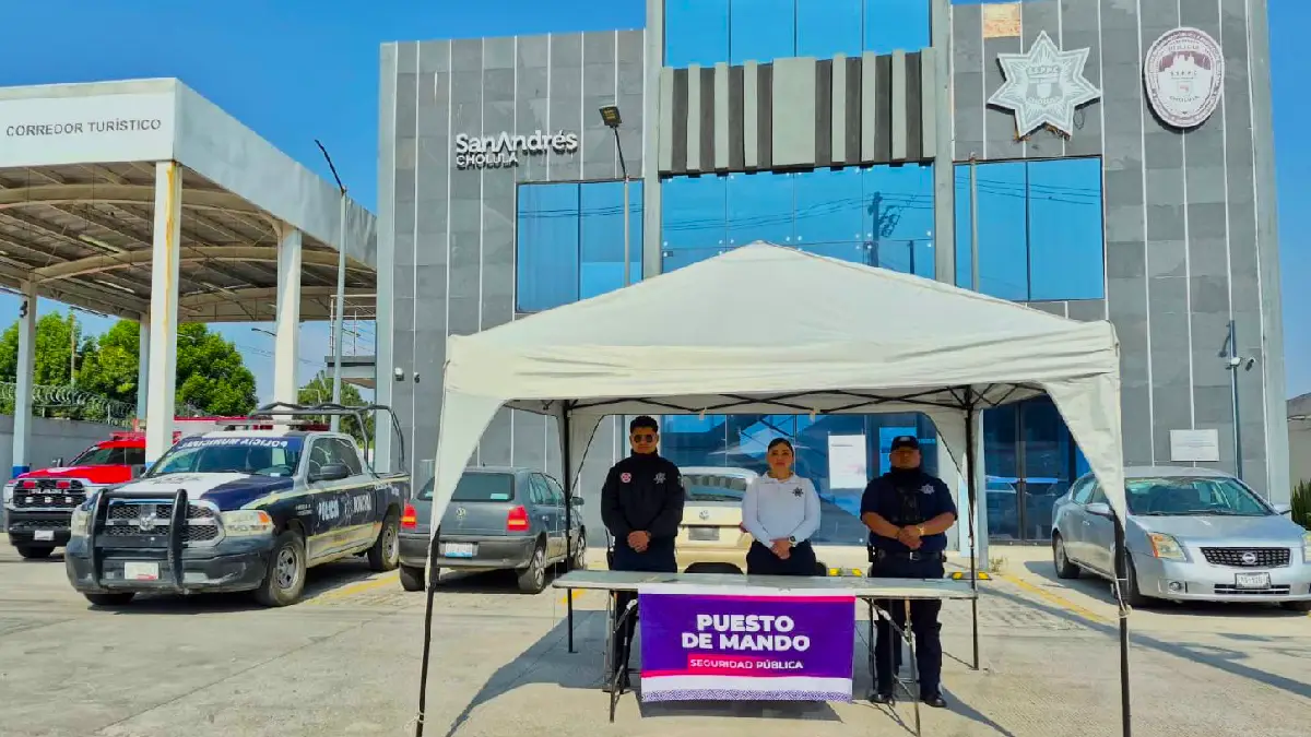 Reporta San Andrés Cholula saldo blanco en el operativo ‘Semana Santa Segura 2026’