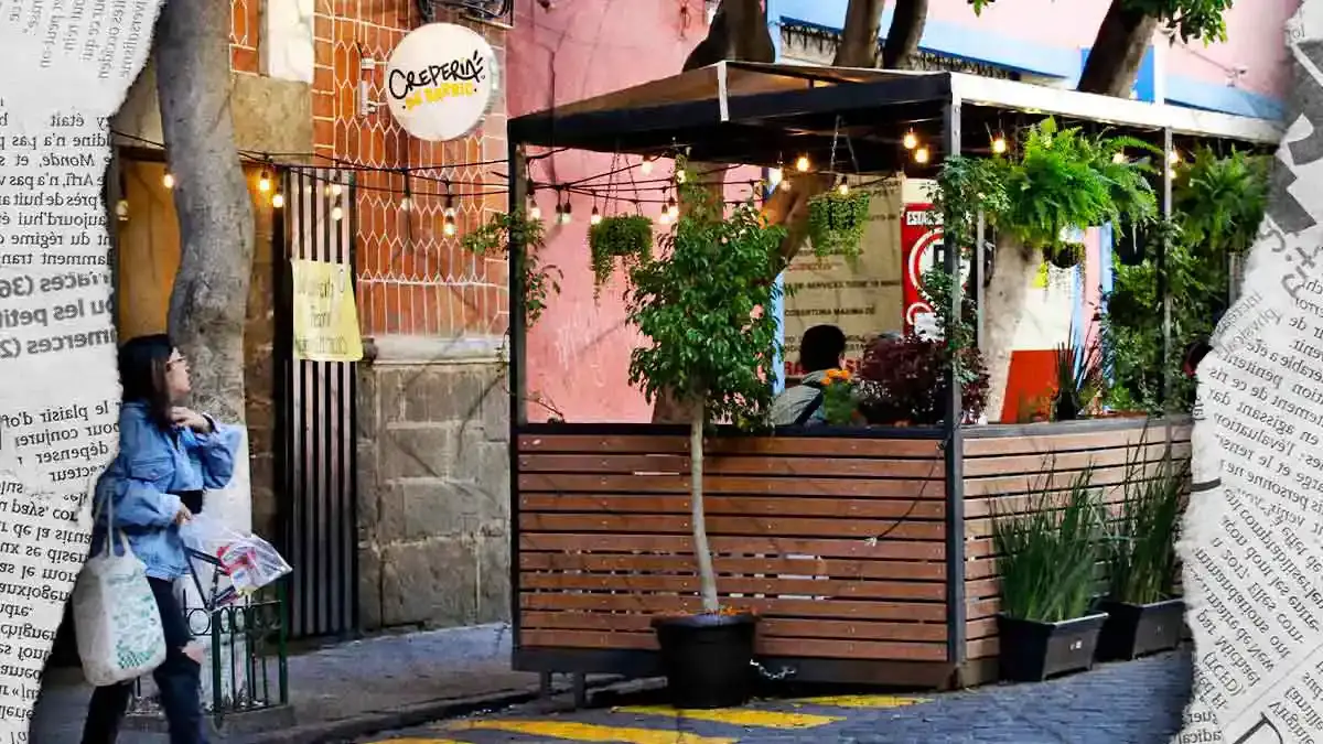 Segom Puebla retira parklets de Centro Histórico que mutaron a cantinas por operación de restaurantes