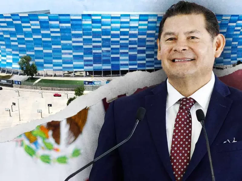 Alejandro Armenta anuncia palcos y boletos gratis para partidos México-Ghana y Perú-España en Estadio Cuauhtémoc