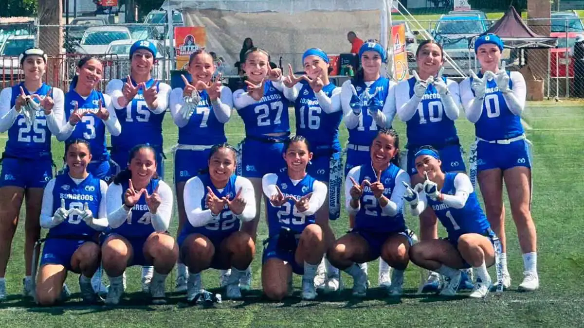 Borregas Santa Fe se coronan campeonas nacionales de flag football