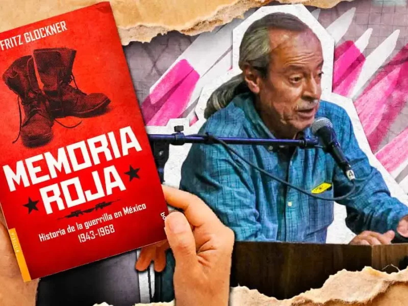 Fritz Glockner presenta el libro “Memoria Roja 1943-1968”; analiza los movimientos sociales en México