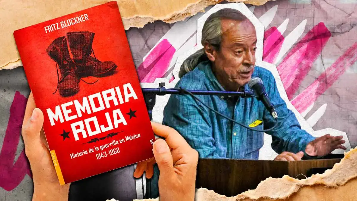 Fritz Glockner presenta el libro “Memoria Roja 1943-1968”; analiza los movimientos sociales en México