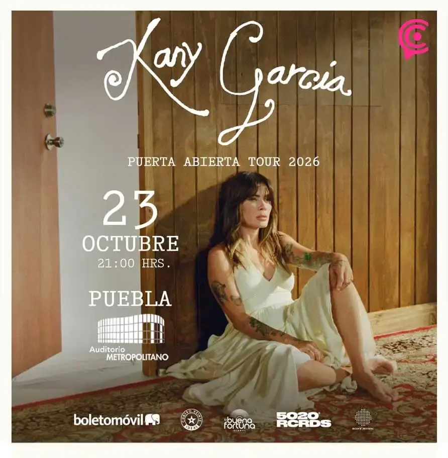 Kany García confirma concierto en Puebla como parte de su gira Puerta Abierta 2026