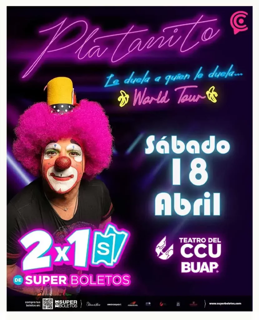 Platanito Show elige Puebla para celebrar 50 años de carrera con nuevo espectáculo