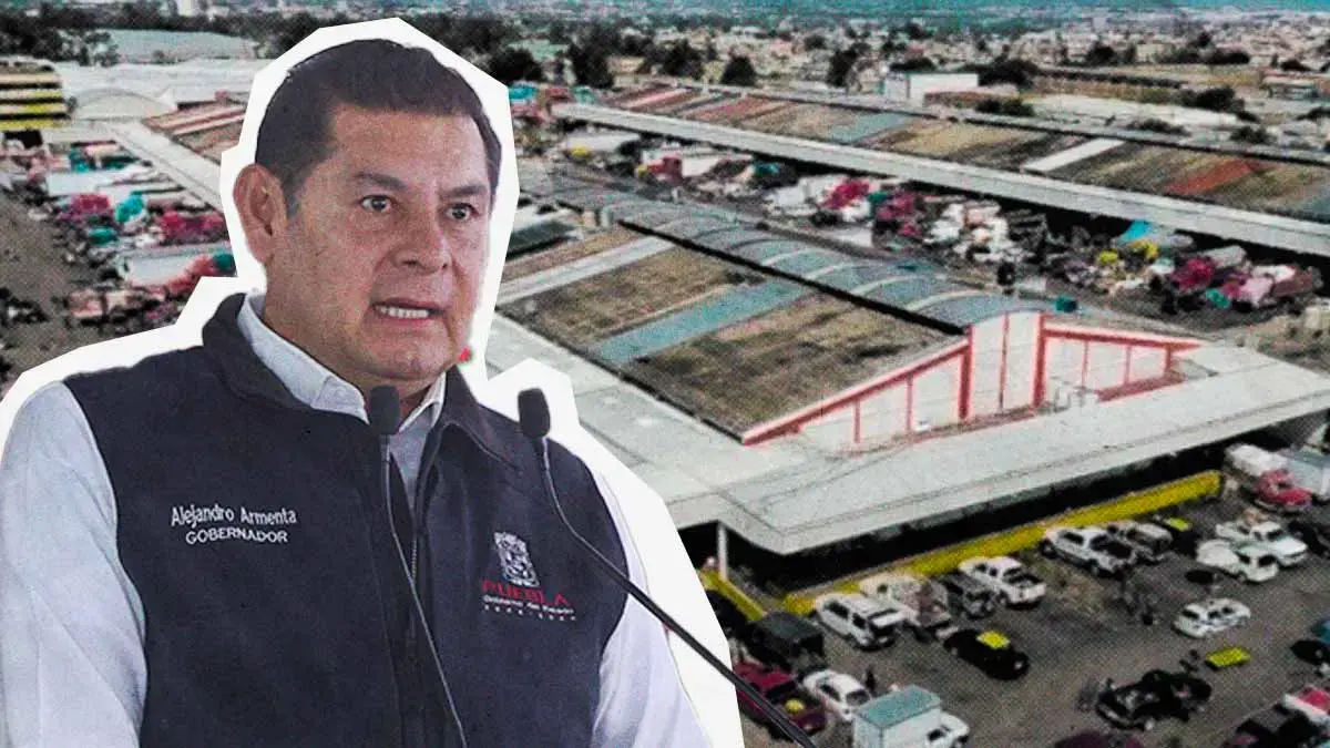 Alejandro Armenta va por la construcción de Central de Abasto en Texmelucan