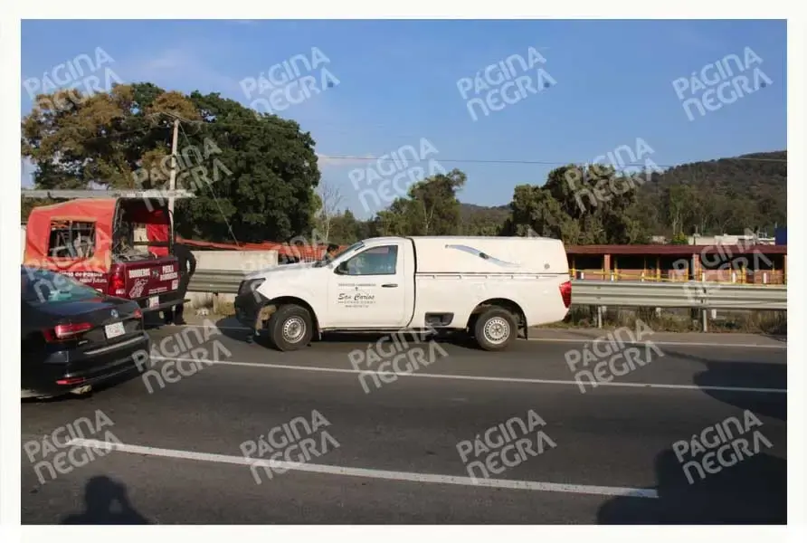 Mujer muere tras ser atropellada y caer en barranco del Periférico Ecológico en Amozoc, Puebla