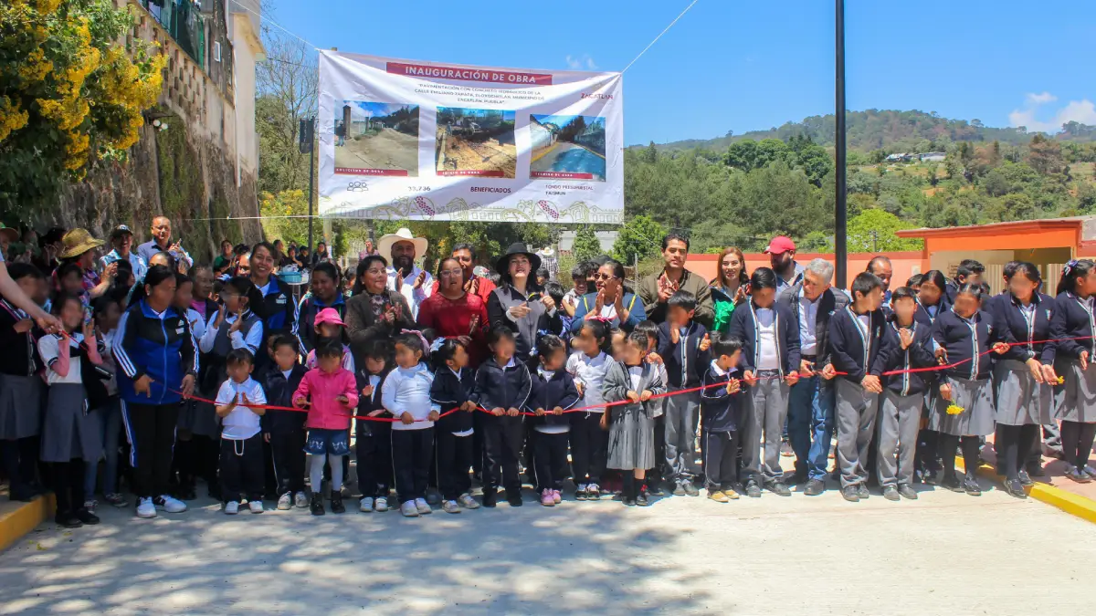 #SenderoDePaz: Bety Sánchez inaugura calle en la colonia Niños Héroes