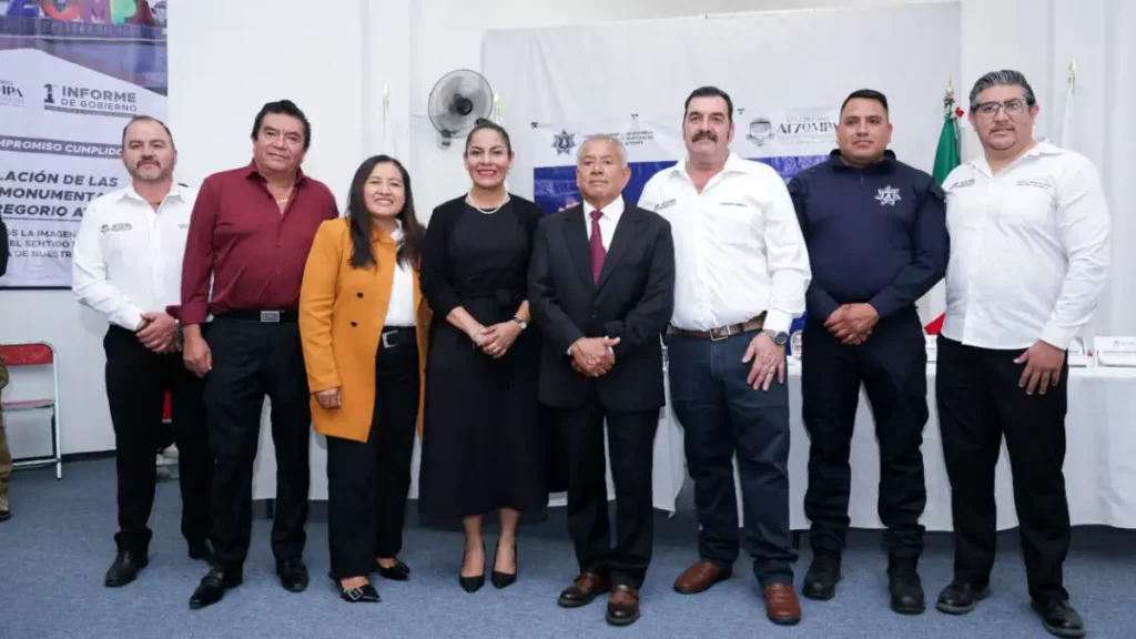 Lupita Cuautle articula esfuerzos por la seguridad municipal desde San Gregorio Atzompa