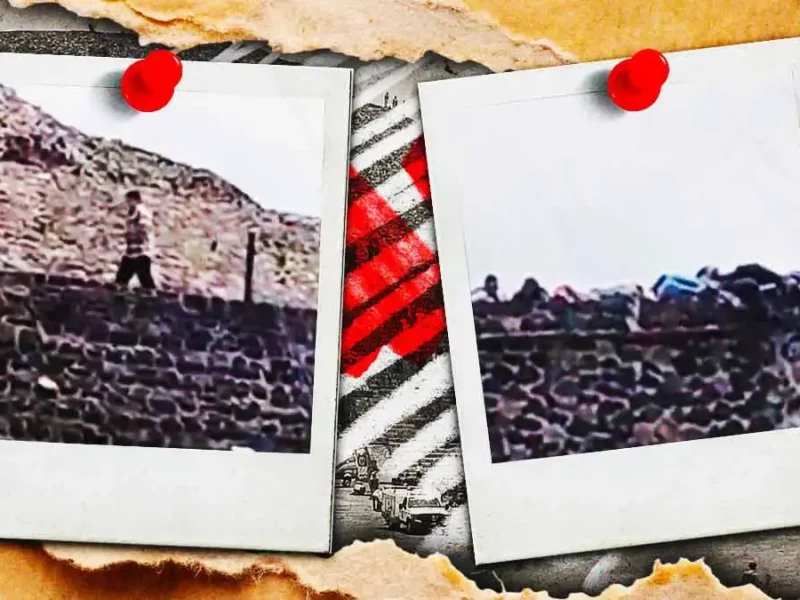Hombre desata balacera en Teotihuacán, dispara a turistas, mata a canadiense y se suicida