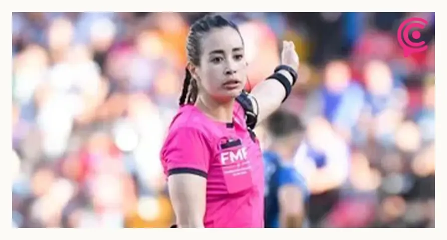 Katia Itzel García, primera árbitra central mexicana en un Mundial varonil