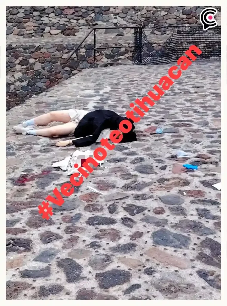 Hombre desata balacera en Teotihuacán, dispara a turistas, mata a canadiense y se suicida