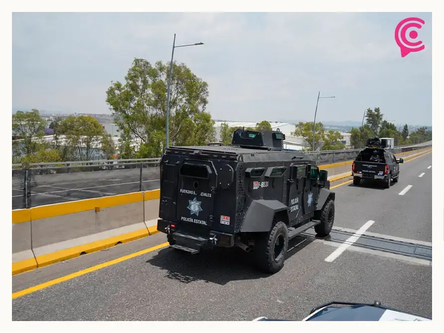 La movilización se realizó bajo máximo rigor de seguridad y con el apoyo de la Marina y la Fiscalía General del Estado