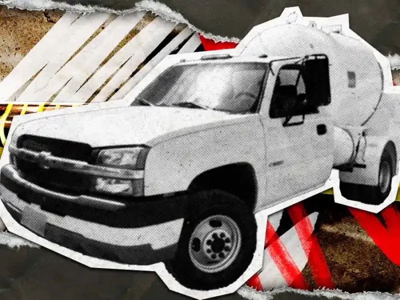 FGR asegura dos pipas tras cateo en San Gregorio Atzompa, Puebla