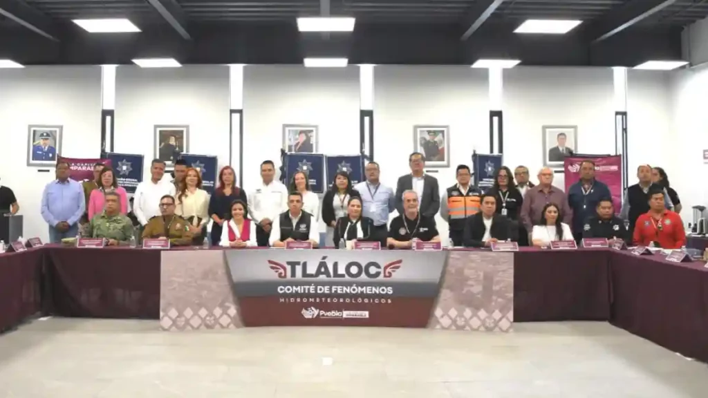 Gobierno de Pepe Chedraui fortalece estrategia preventiva ante temporada de lluvias a través del Comité Tláloc
