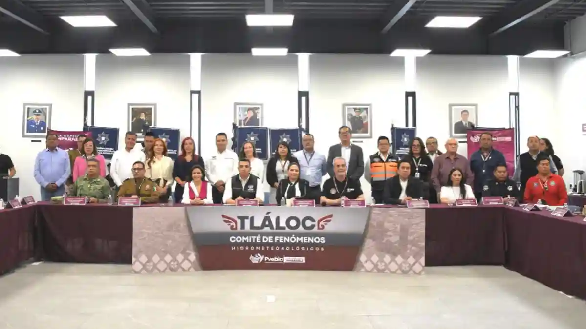 Gobierno de Pepe Chedraui fortalece estrategia preventiva ante temporada de lluvias a través del Comité Tláloc