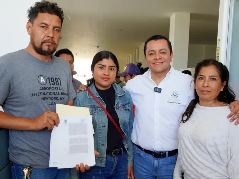 Gobierno de Juan Manuel Alonso impulsa la certeza jurídica del patrimonio de las familias texmeluquenses