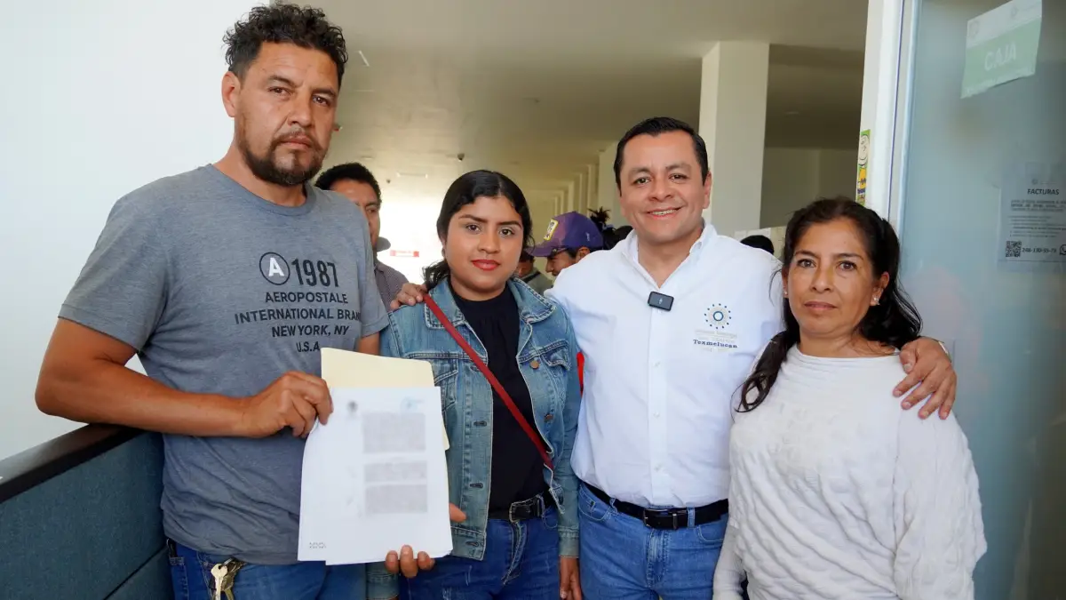 Gobierno de Juan Manuel Alonso impulsa la certeza jurídica del patrimonio de las familias texmeluquenses