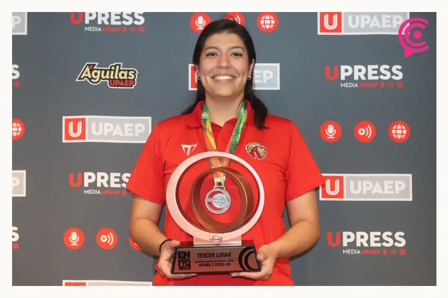 Águilas Upaep obtienen el tercer lugar en el campeonato nacional juvenil C de baloncesto femenil
