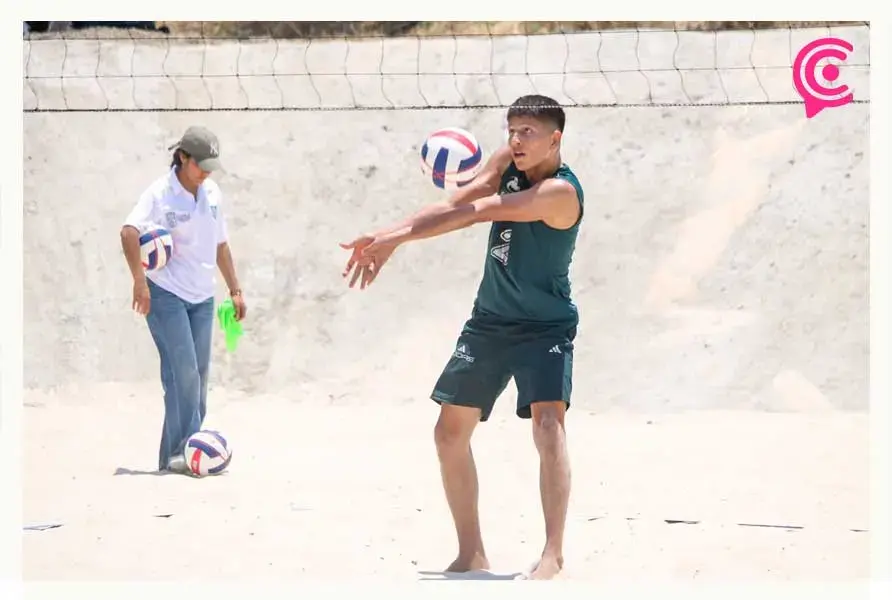 Delegación de Puebla de voleibol playero queda fuera de la Olimpiada Nacional 2026
