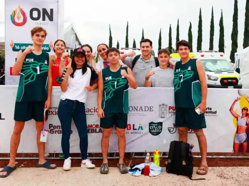 Delegación de Puebla de voleibol playero queda fuera de la Olimpiada Nacional 2026