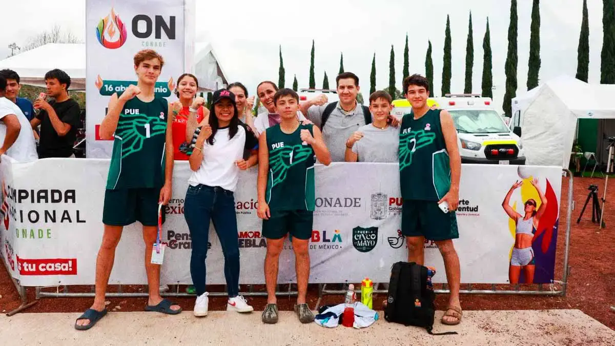 Delegación de Puebla de voleibol playero queda fuera de la Olimpiada Nacional 2026