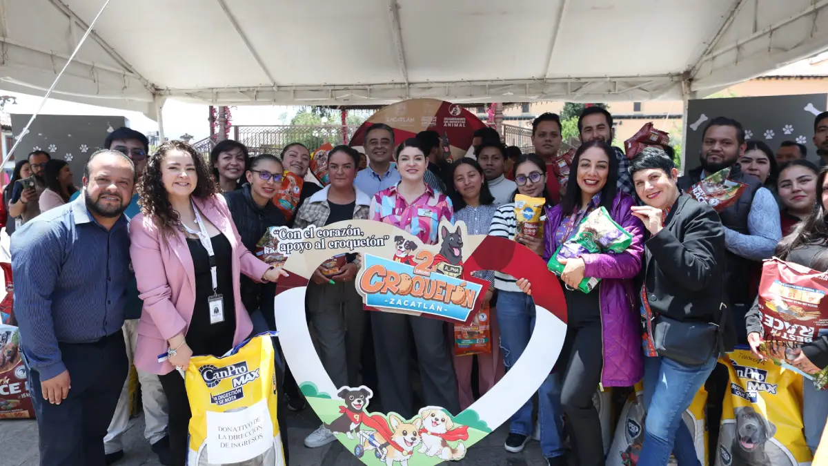 Familias de Zacatlán, asociaciones civiles, niñas y niños, se suman al Croquetón en su segunda edición