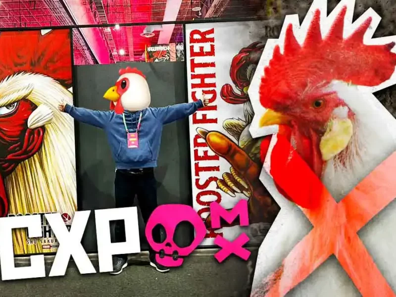 CCXP México veta aves para el estreno de Rooster Fighter; prioriza bienestar animal