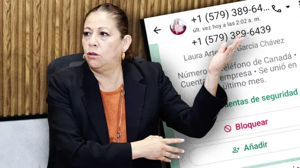 Denuncia la secretaria de Bienestar en Puebla, Laura Artemisa García, suplantación de identidad vía WhatsApp 